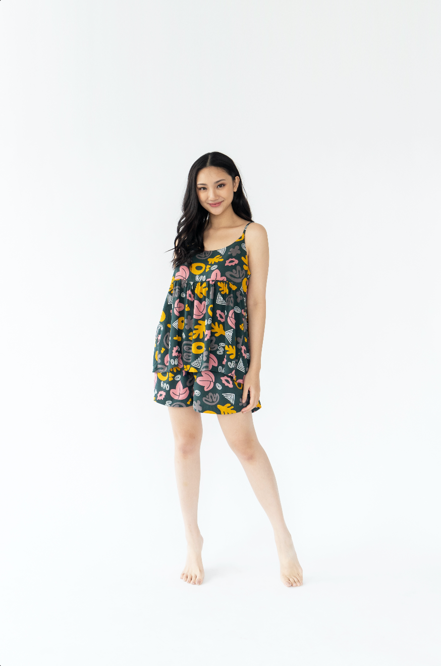 Doodleafs - Cami Rayon Pyjama Set
